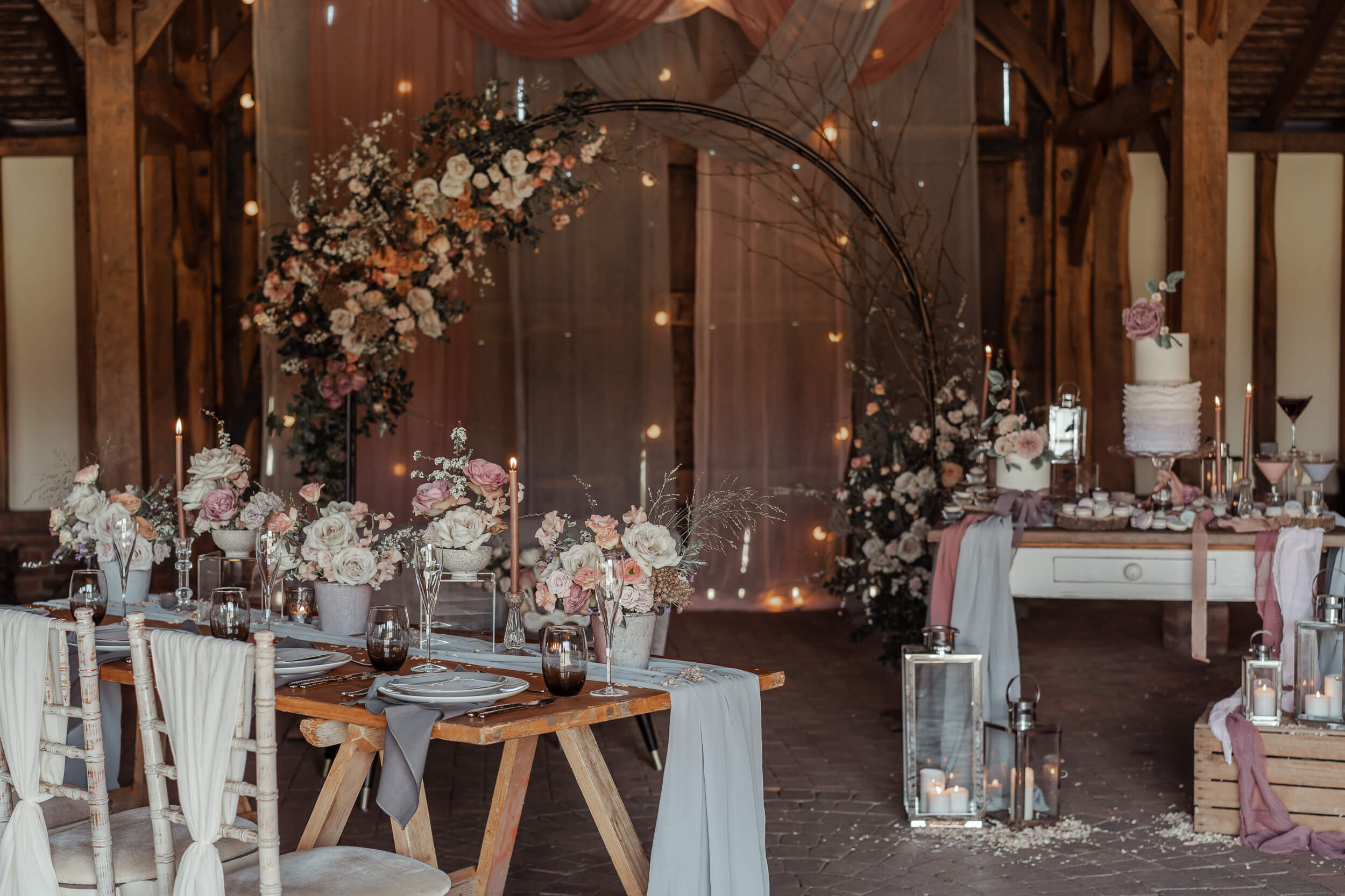 wedding florist east sussex laughton barns
